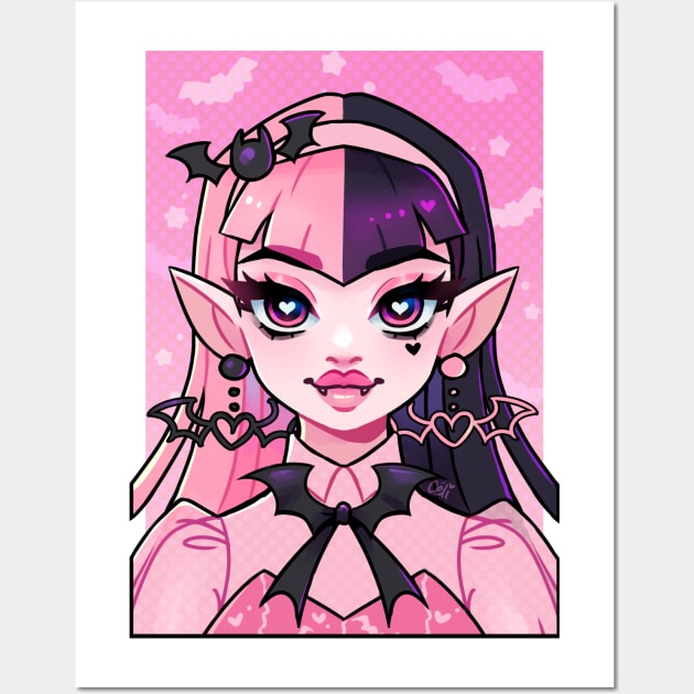 draculaura Wall Art by pianta